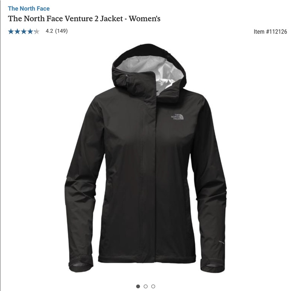 Women's North Face Venture 2 Rain Jacket